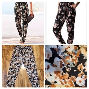 2/$15 Boho Floral print dress pants